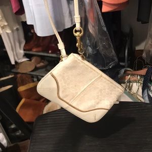 White coach wristlet
